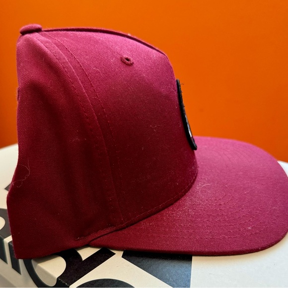 Order Of Man Maroon Mens SnapBack Trucker Hat. Gently Used - Picture 5 of 8
